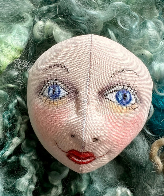 Doll Head Cloth made by Jan    2/24