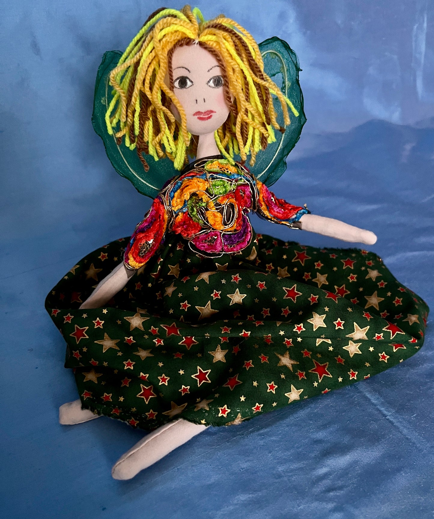 STAR - A fairy doll - OOAK made by Jan Horrox
