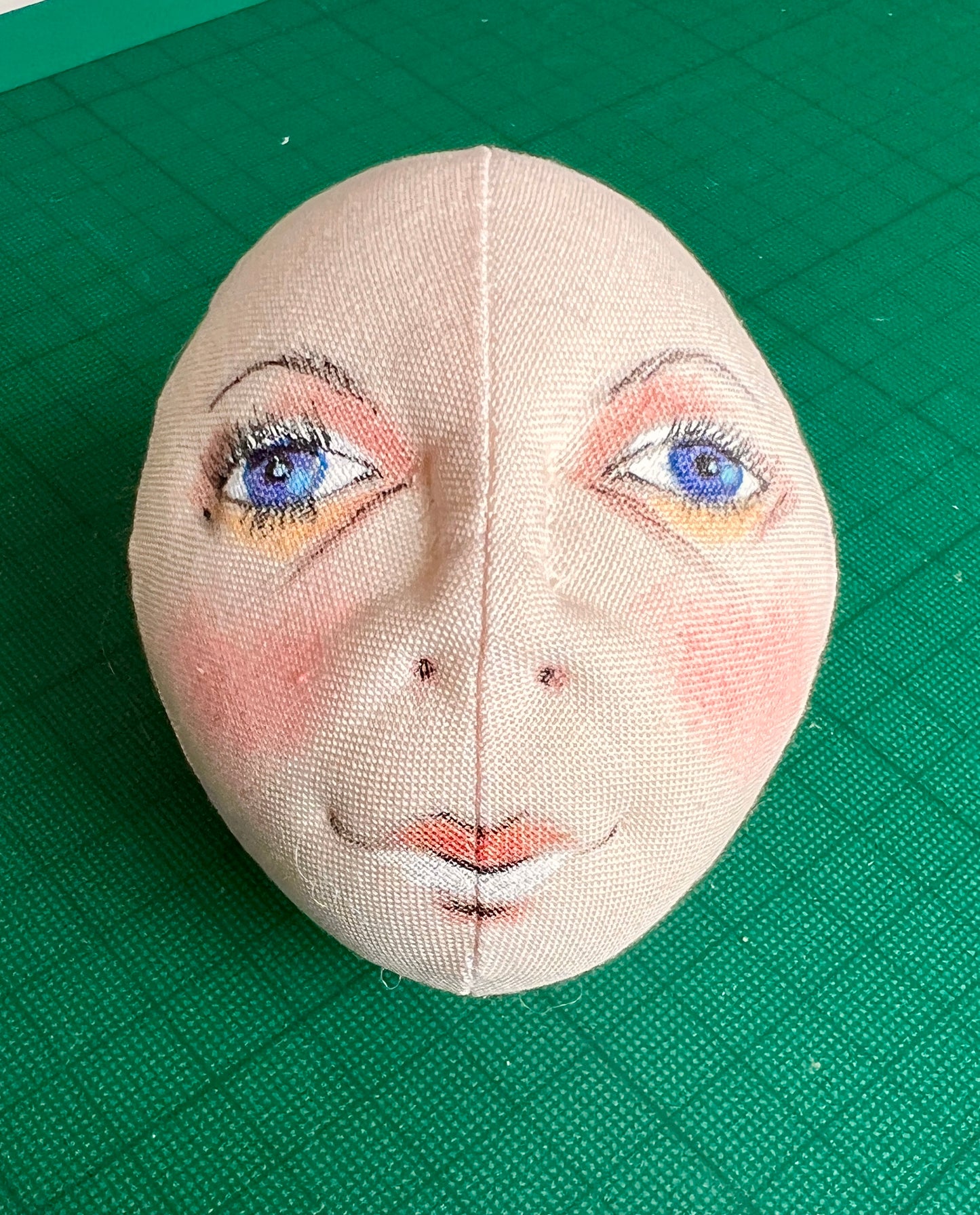 Cloth Doll Head made by Jan 14/25