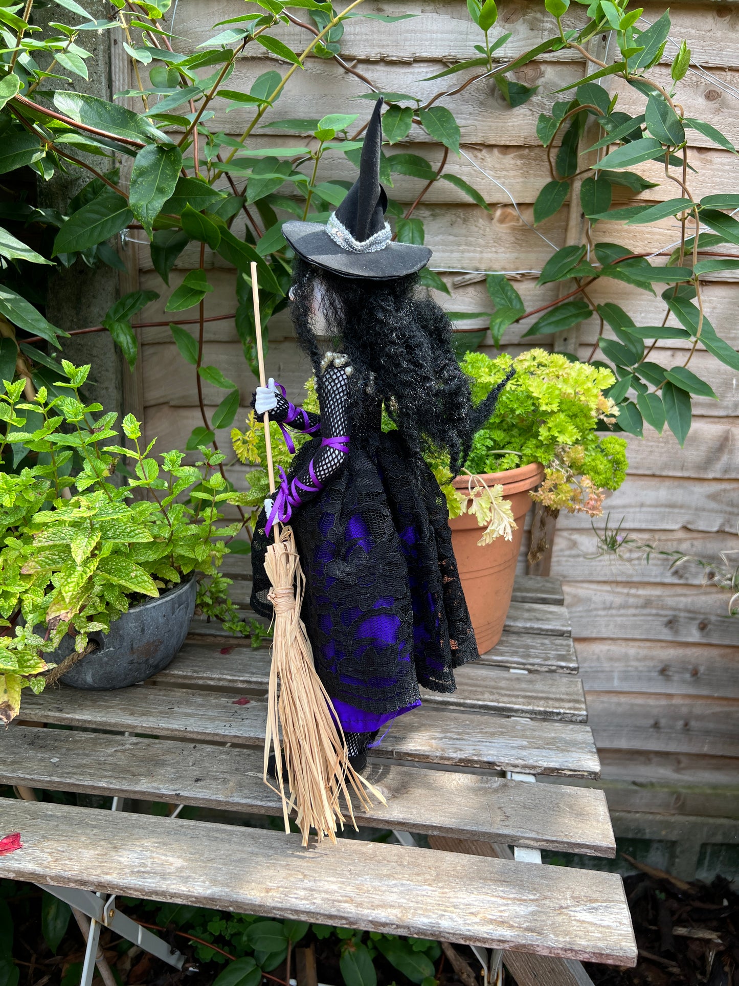 SALLY the Witch made by Jan Horrox