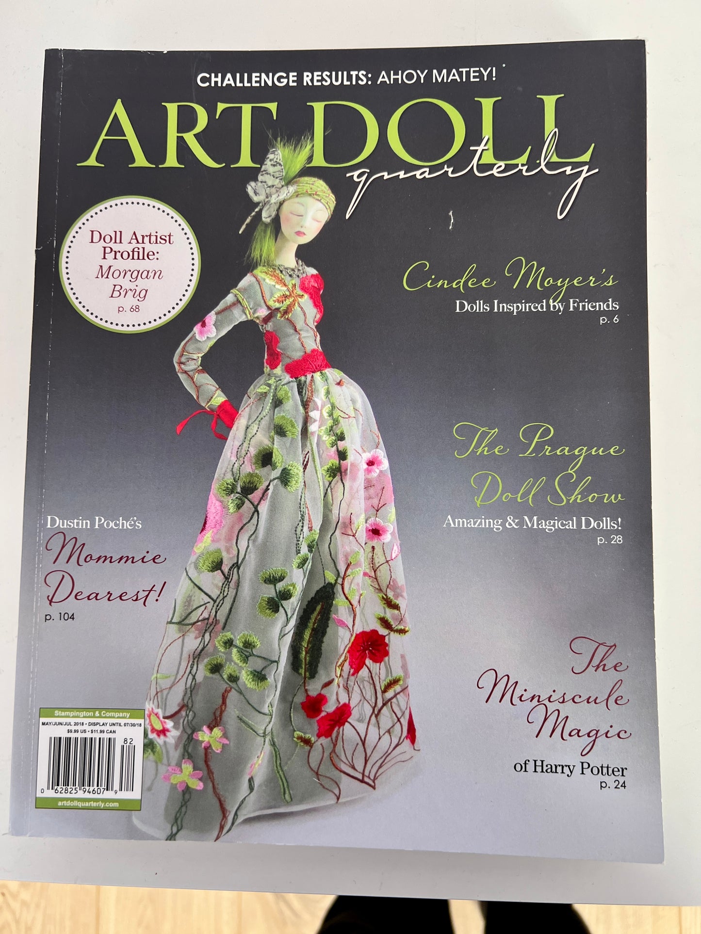 ART DOLL QUARTERLY May-June -July 2018
