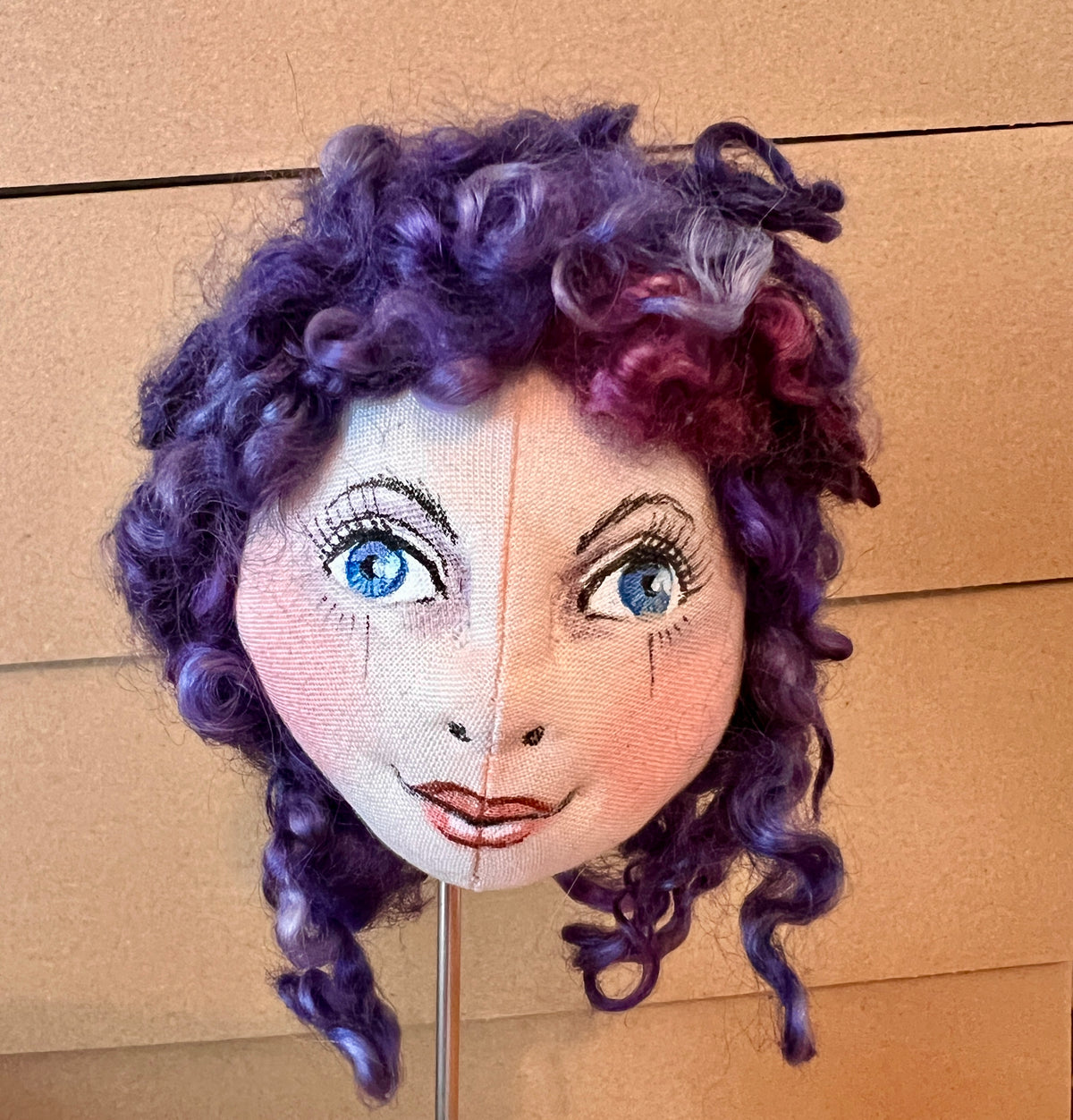 Doll Head Cloth made by Jan Horrox 1/26