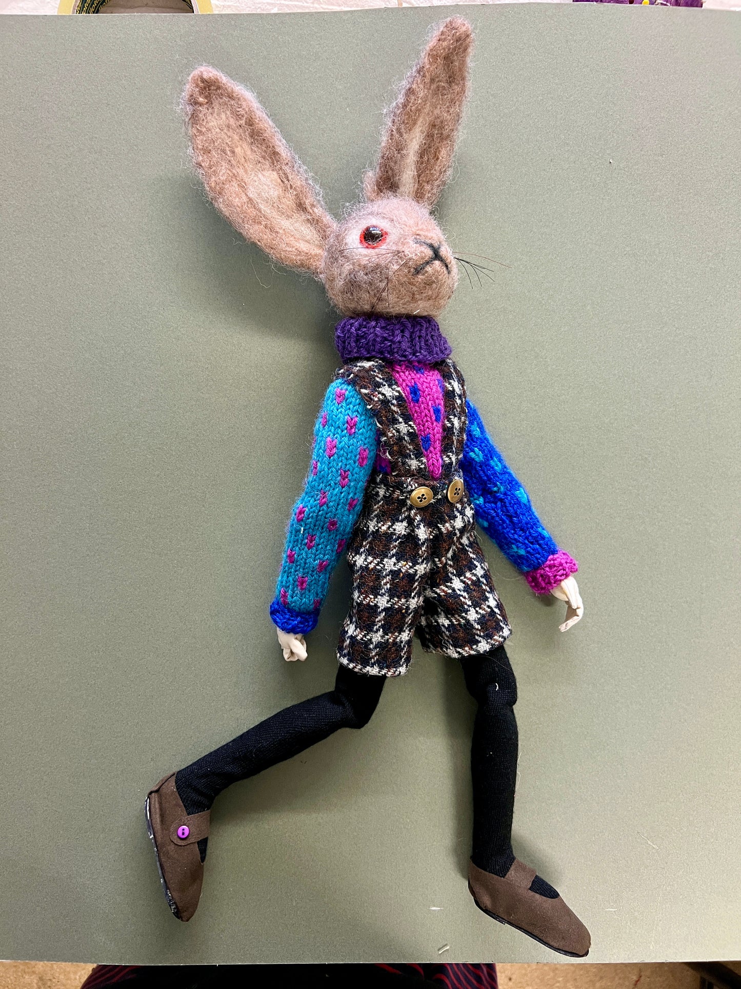 HARRY HARE made by Jan Horrox