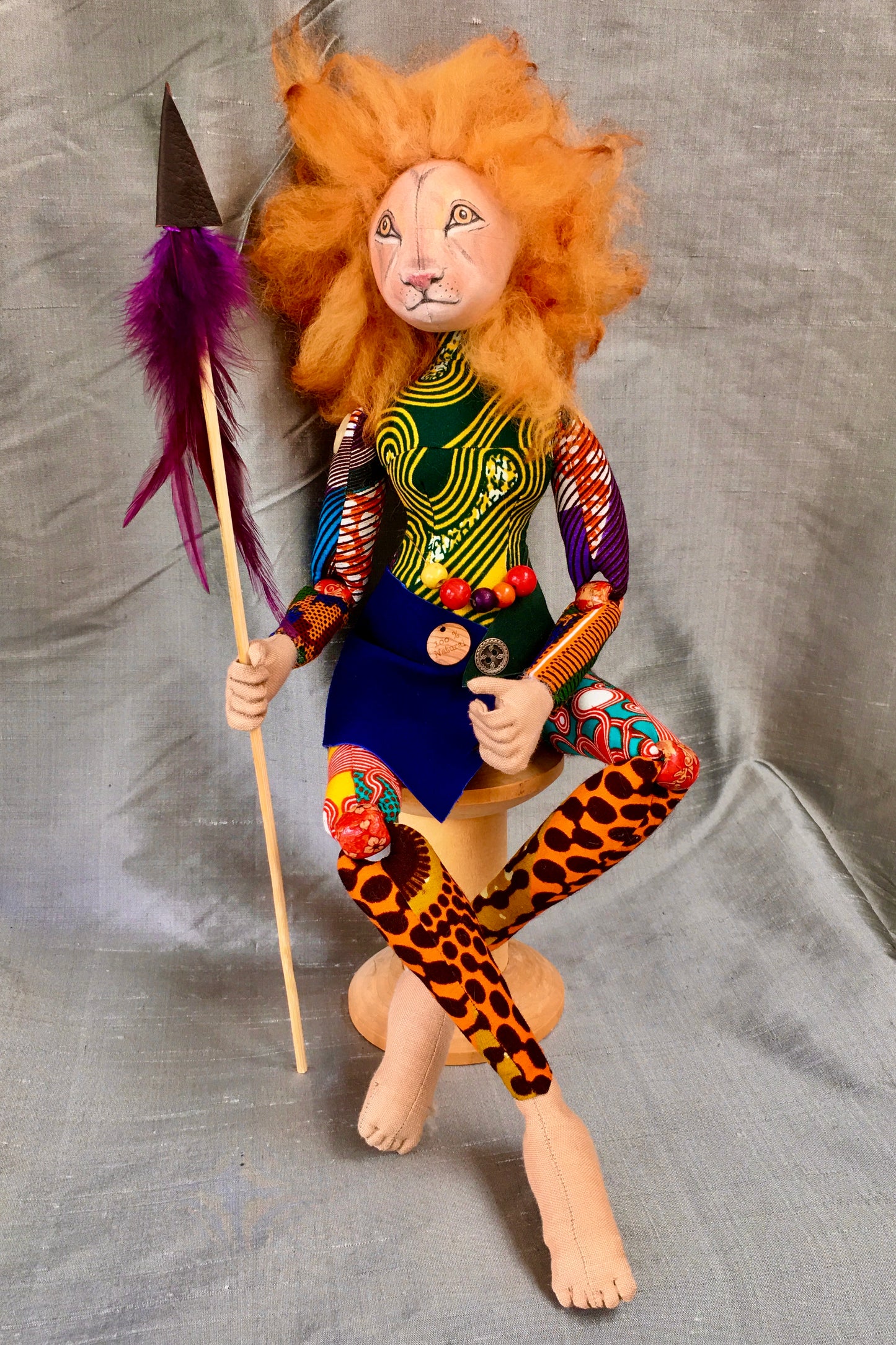 Safari Girl Pattern by Jan Horrox