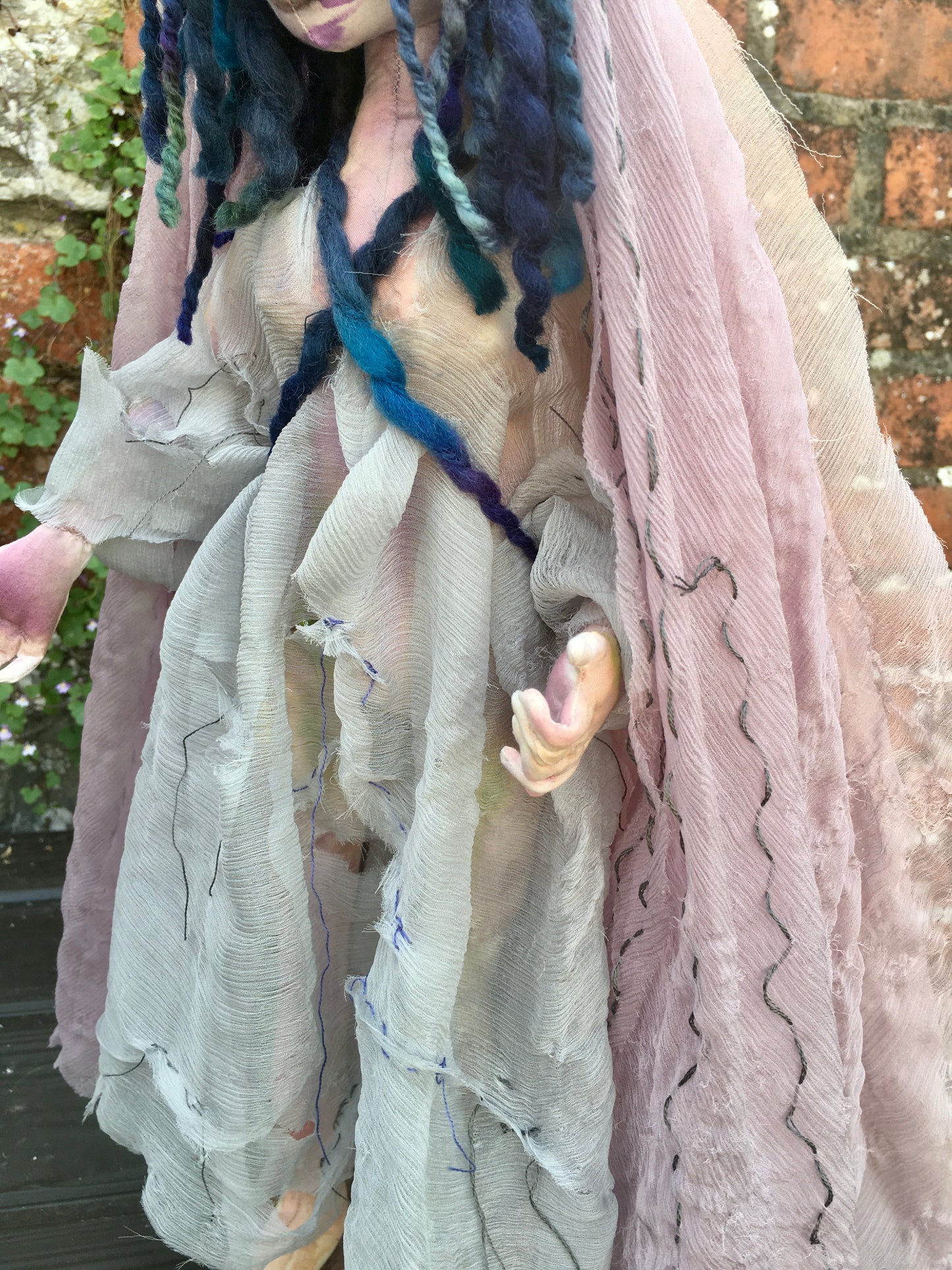 Spooky Spectre Halloween doll by Jan Horrox
