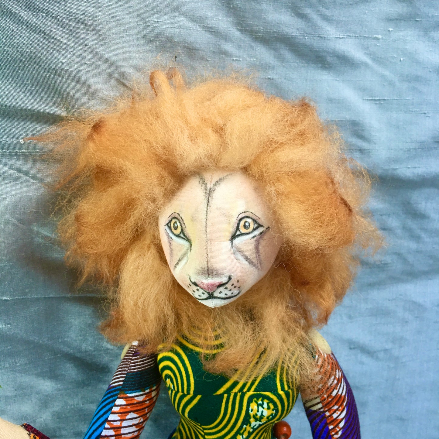 KIARA - SAFARI GIRL doll made by Jan Horrox