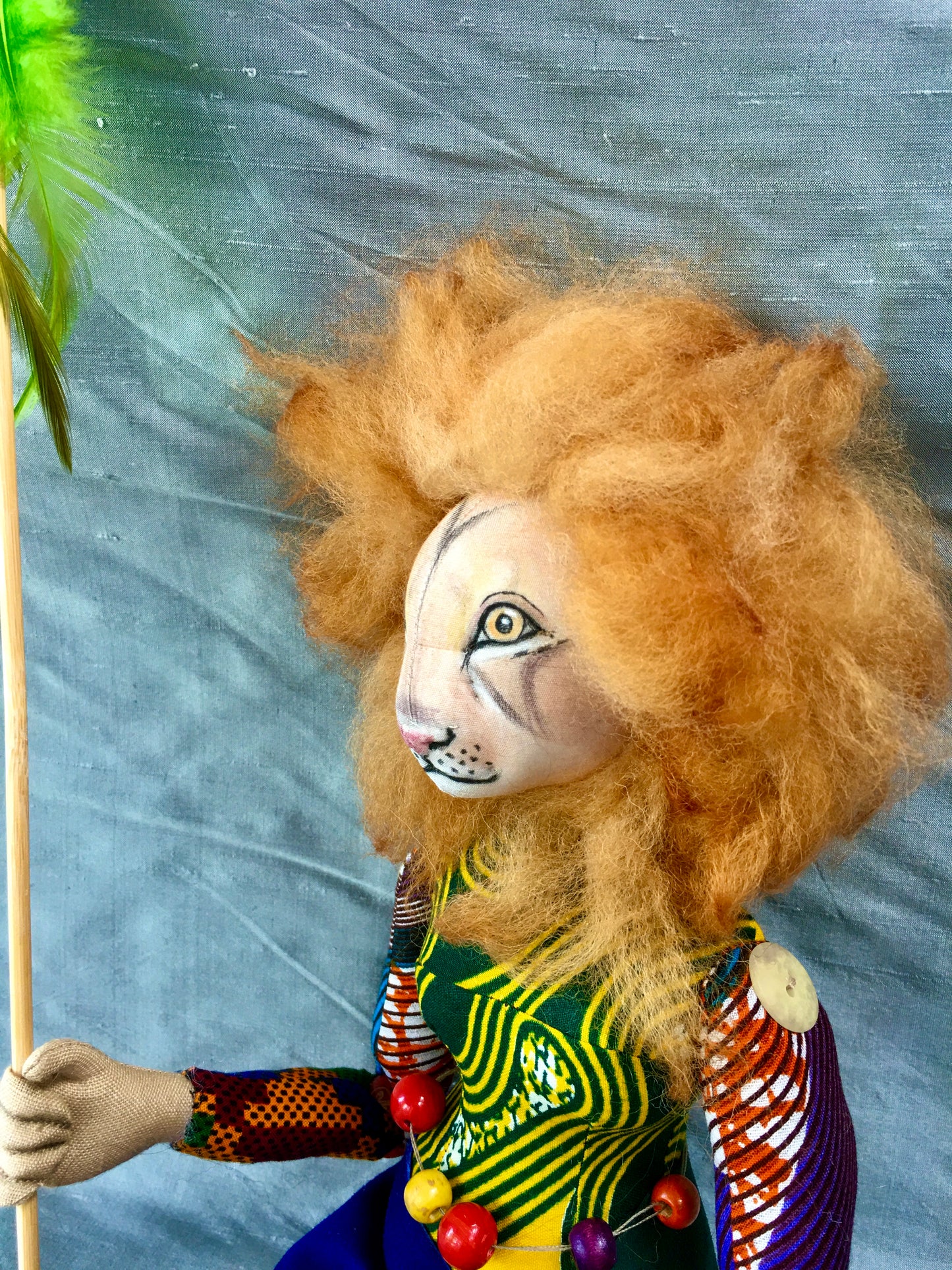 KIARA - SAFARI GIRL doll made by Jan Horrox