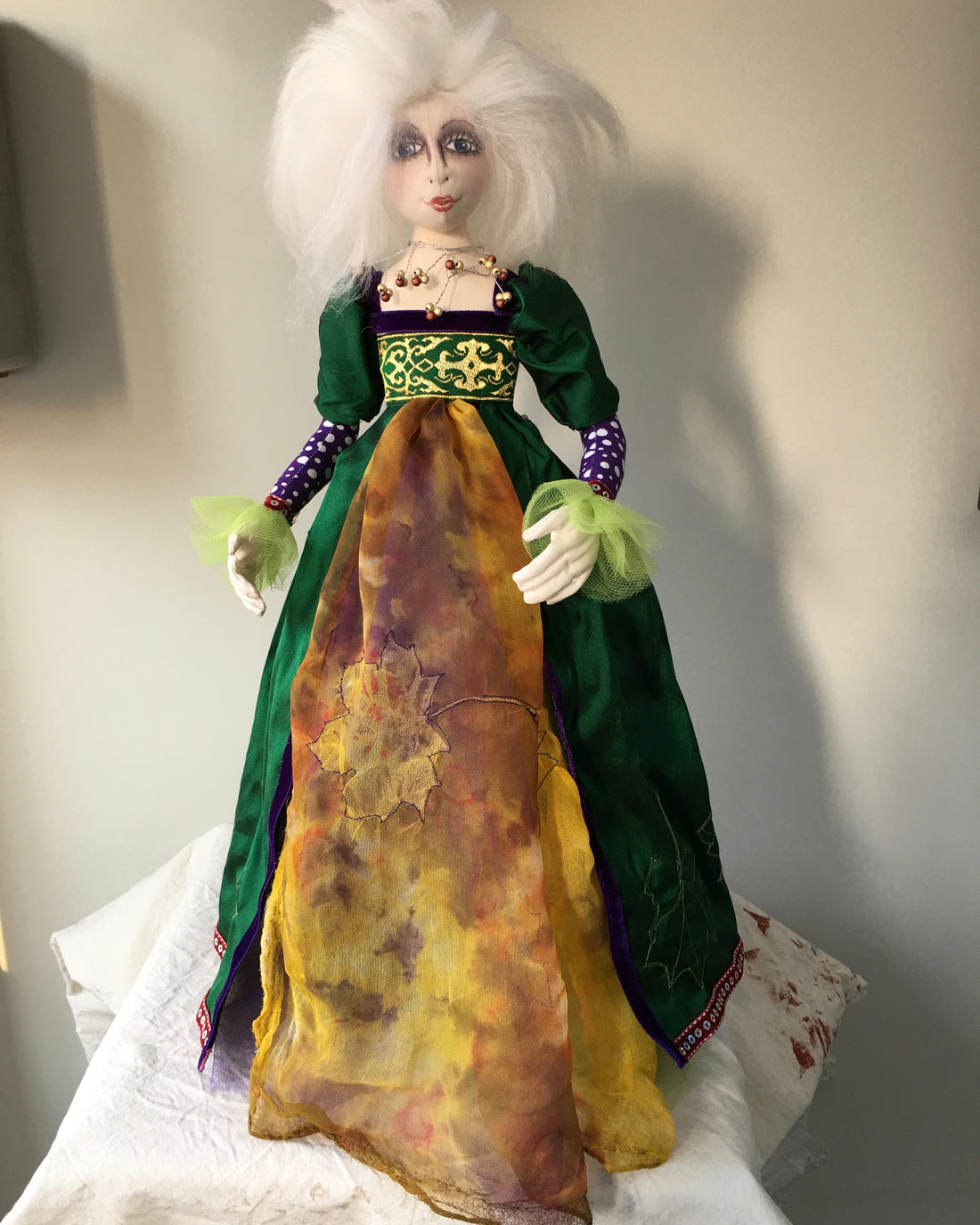 Lady of Avalon stump doll pattern