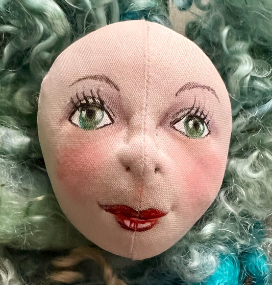 Doll Head Cloth made by Jan.    5/24