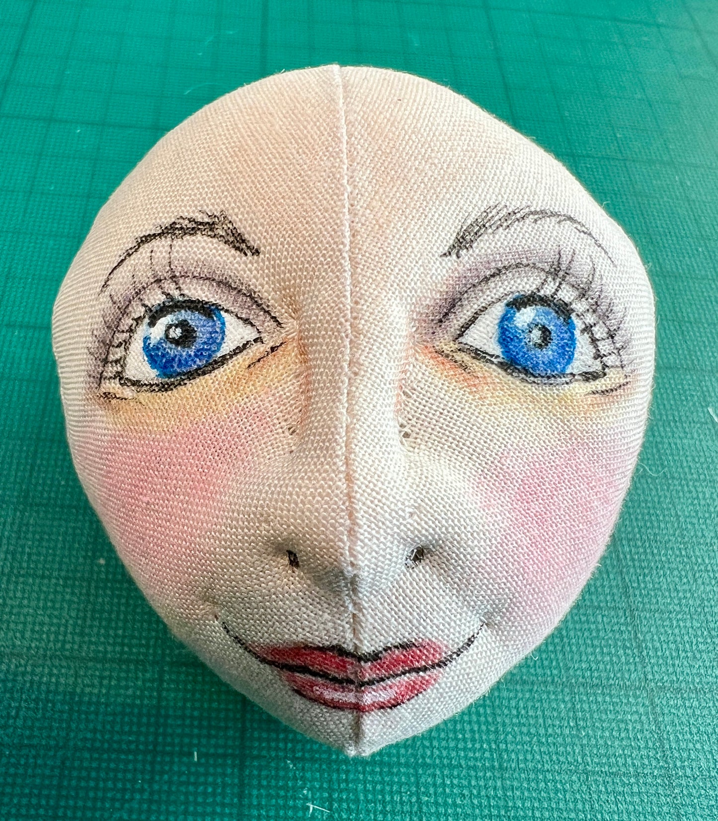 Cloth Doll Head made by Jan 22/24