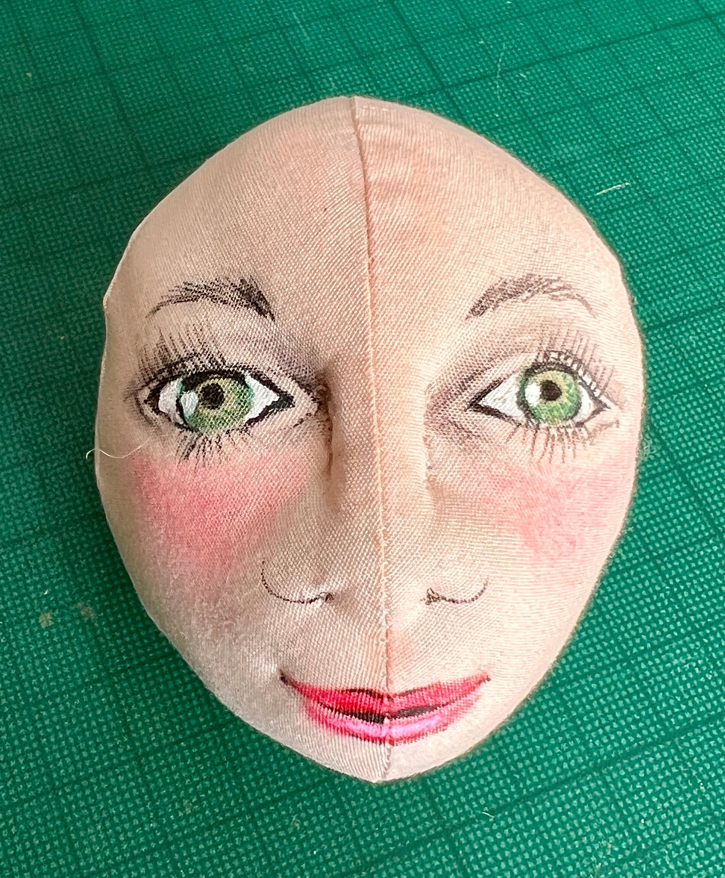 Cloth Doll Head by Jan 32/24