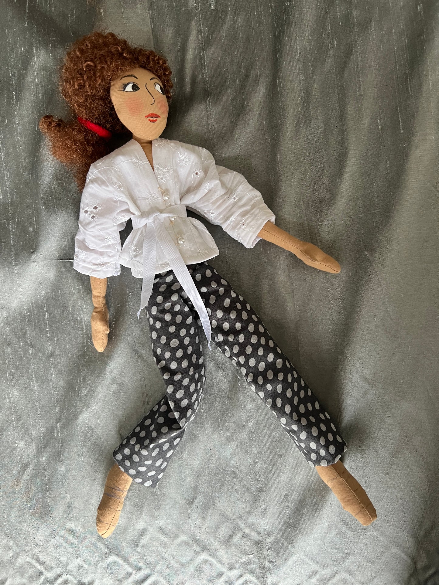 DELIA - an OOAK doll made by Jan Horrox