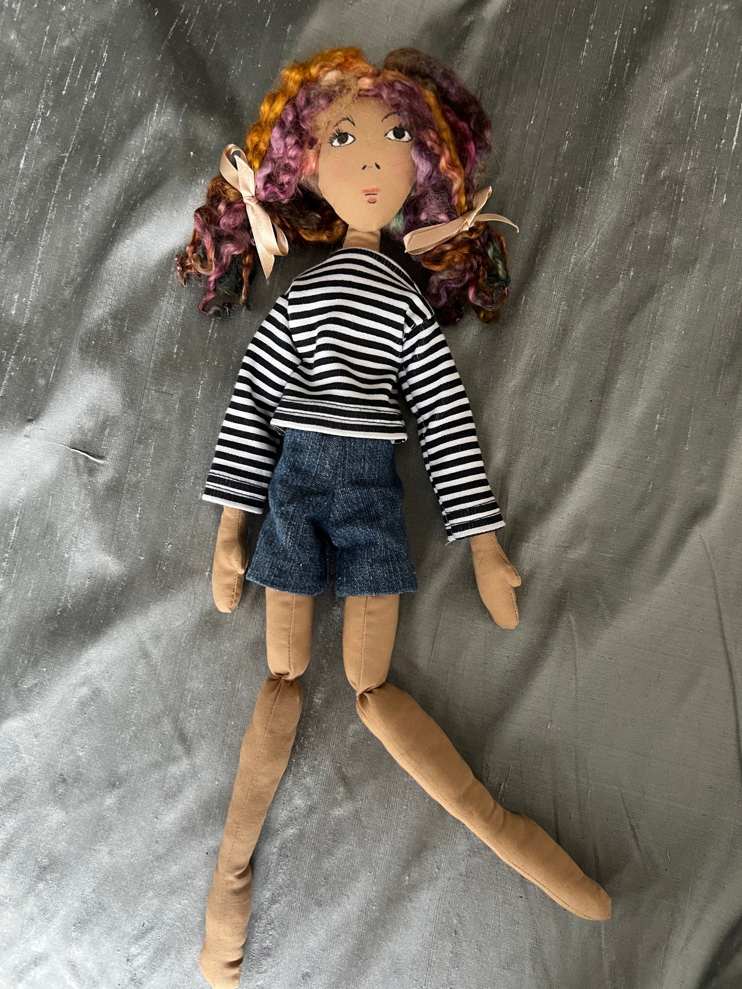 DOTTY - OOAK cloth doll made by Jan Horrox