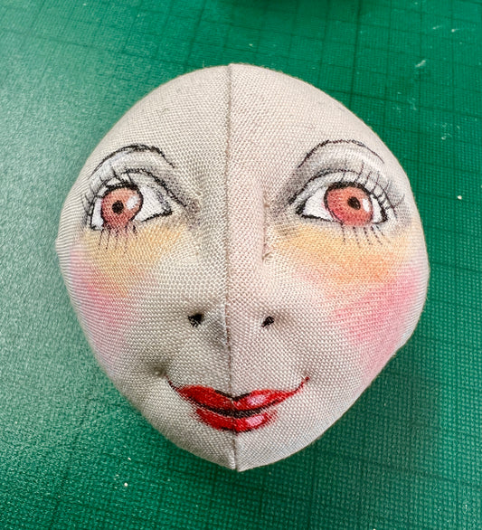 Doll Head Cloth made by Jan    11/25