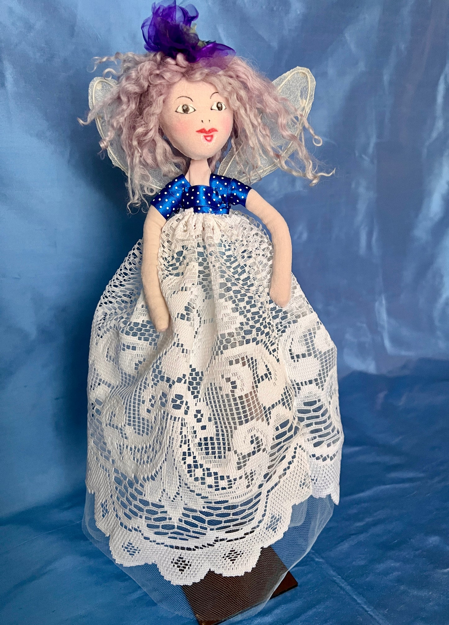 SKY - an OOAK fairy doll made by Jan Horrox.