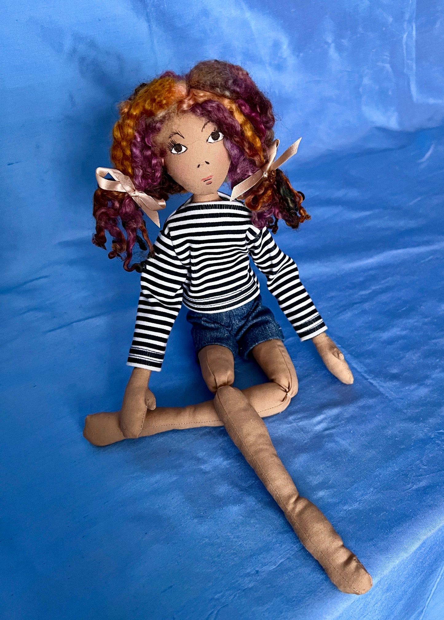 DOTTY - OOAK cloth doll made by Jan Horrox