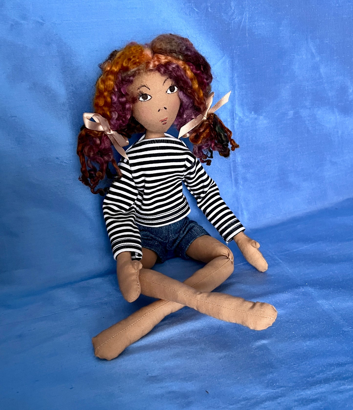 DOTTY - OOAK cloth doll made by Jan Horrox