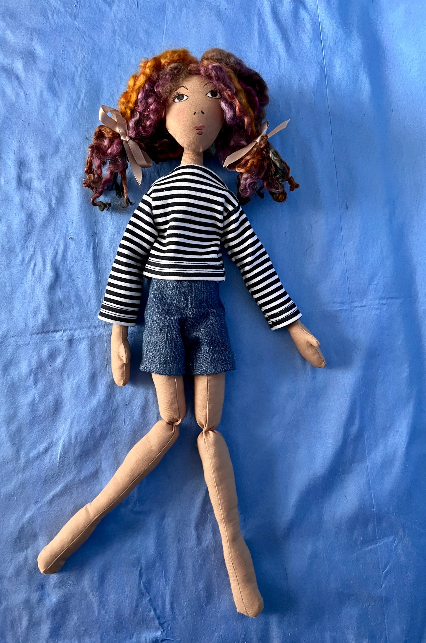 DOTTY - OOAK cloth doll made by Jan Horrox