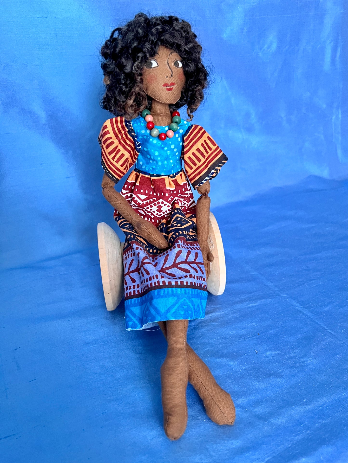 ZARA - an OOAK doll made by Jan Horrox.