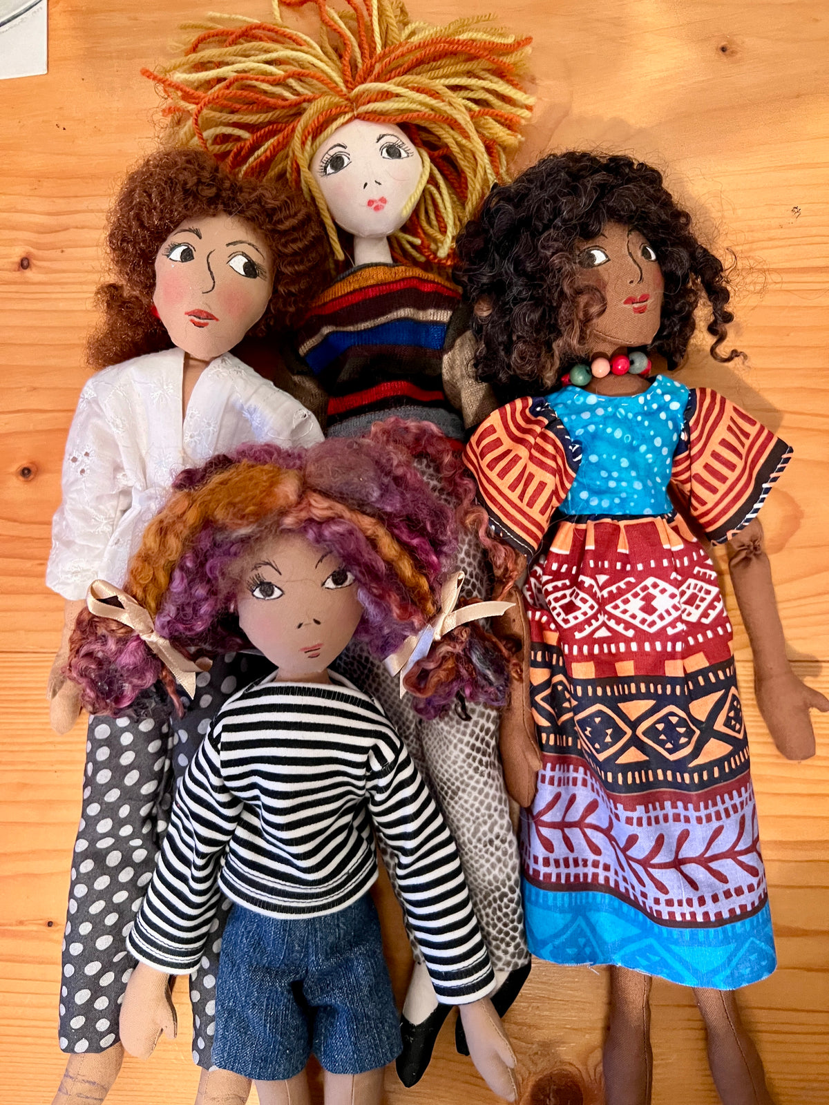 MAKE A DOLL IN A DAY printed pattern