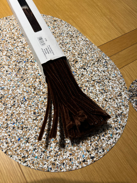 Chenille sticks Chocolate Brown