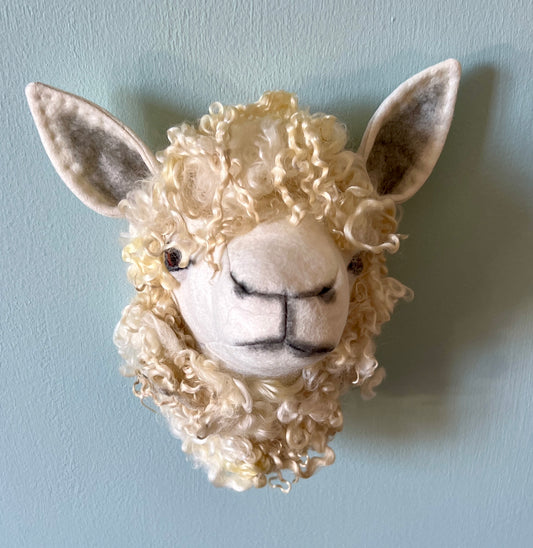 SHEEP HEAD on a plaque