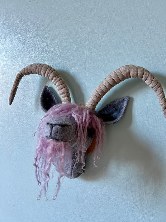 GOAT HEAD with HORNS