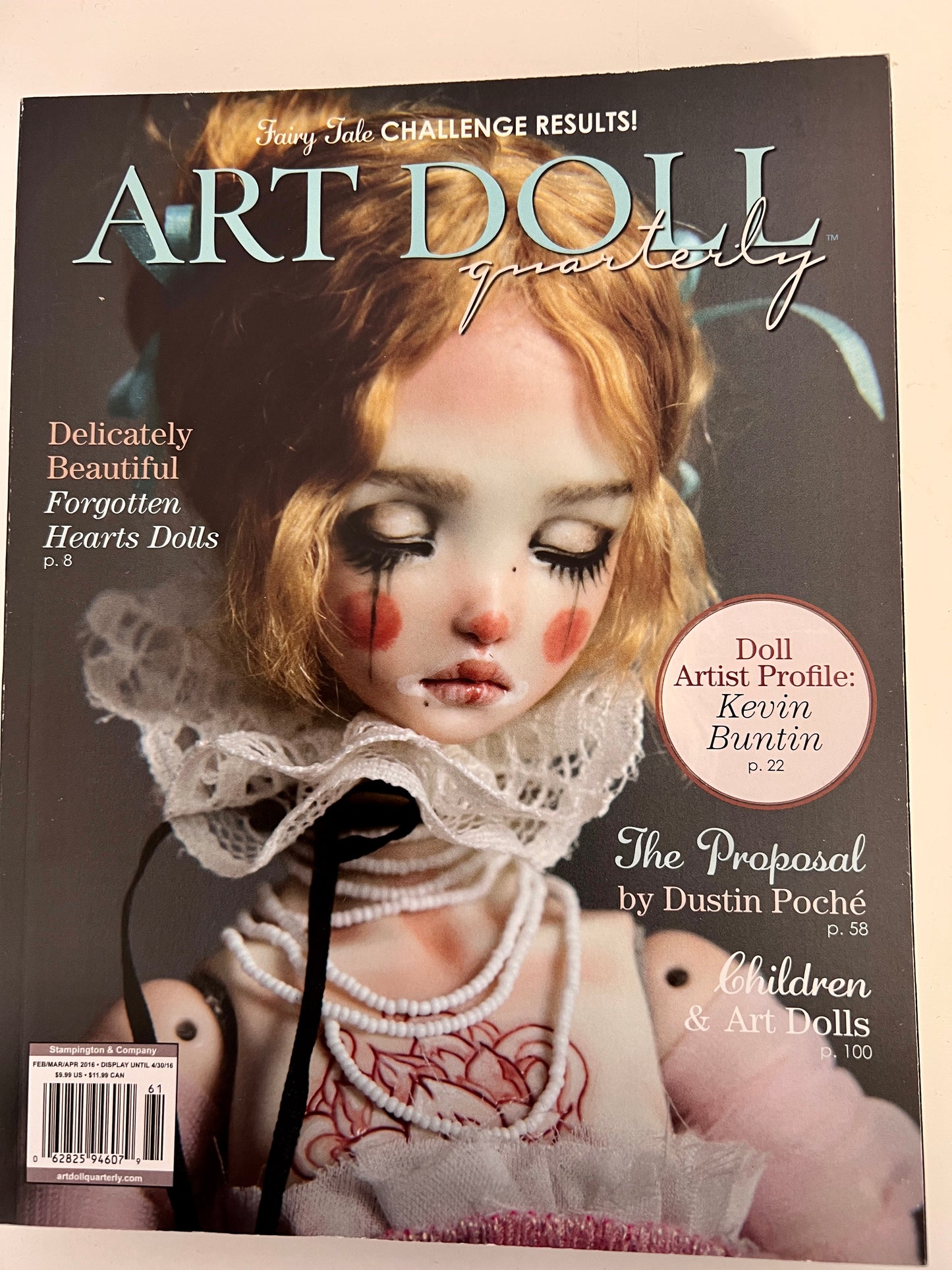ART DOLL QUARTERLY. Feb/mar/April 2016