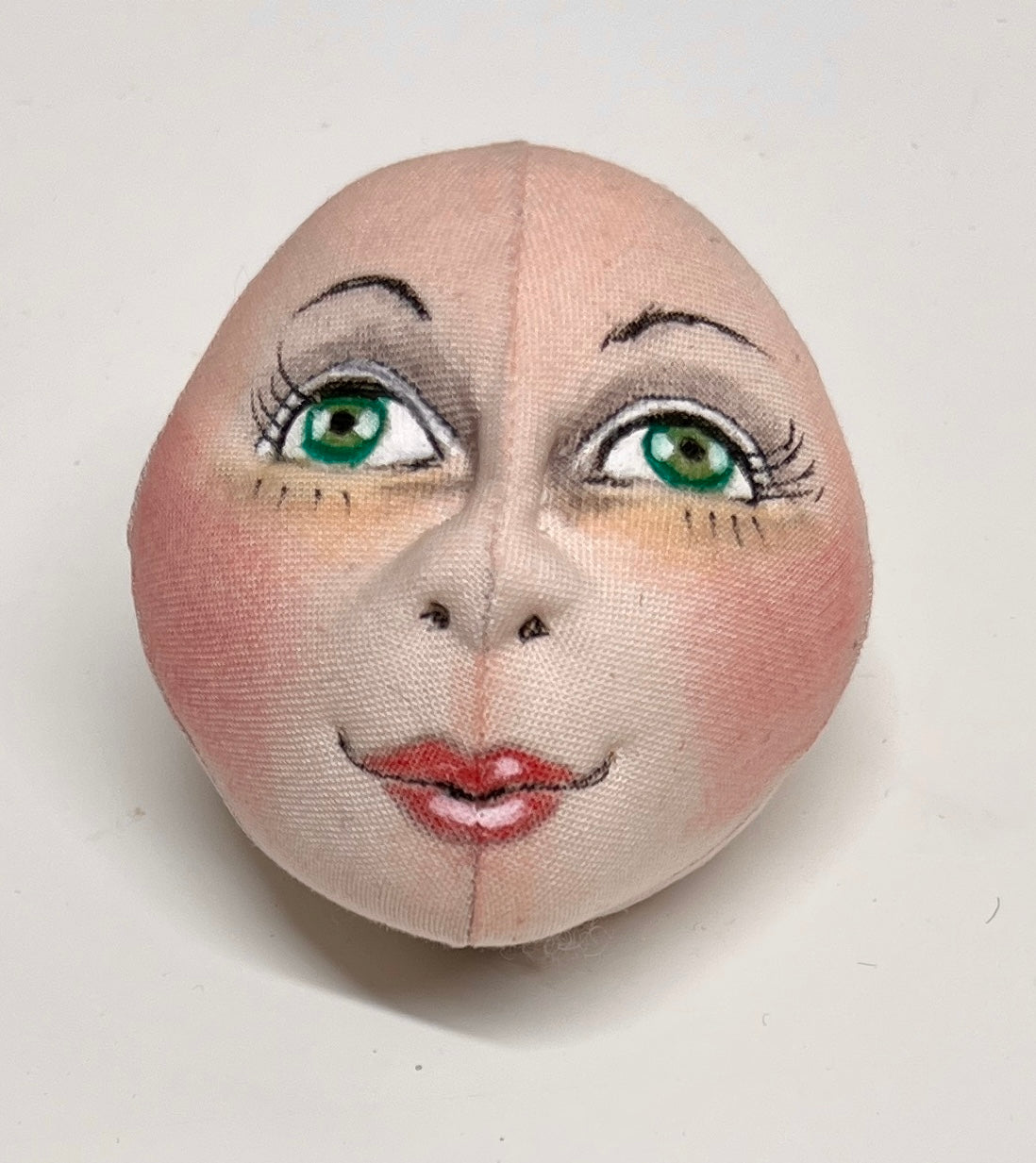 Cloth Doll Head made by Jan  4/26