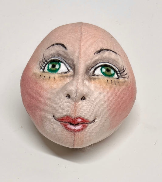Cloth Doll Head made by Jan  4/26