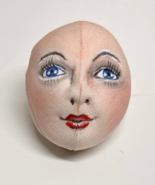 Doll Head Cloth made by Jan Horrox  9/26