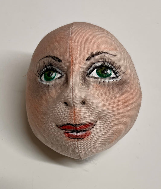 Doll Head Cloth made by Jan Horrox. 10/26