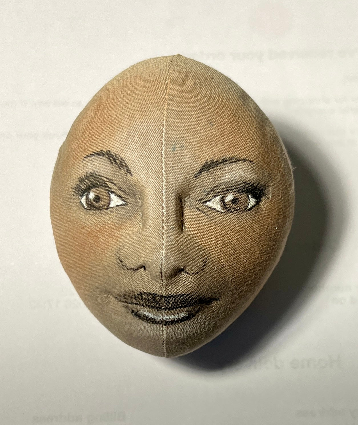 Cloth Doll Head made by Jan 28/24