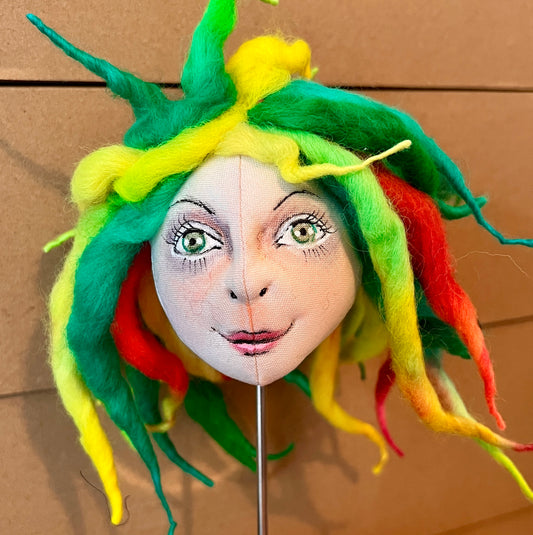 Doll Head Cloth made by Jan 3/26