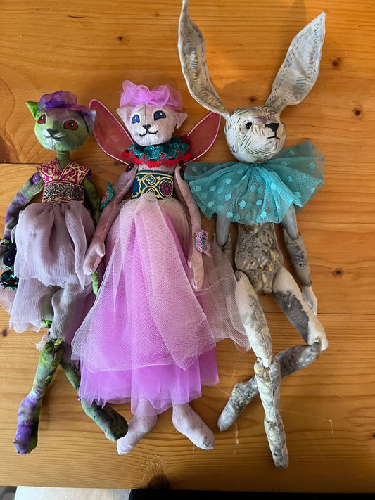 ONE DAY WORKSHOP MAKING HARES OR CAT DOLLS  Oct 22 2026 Thursday