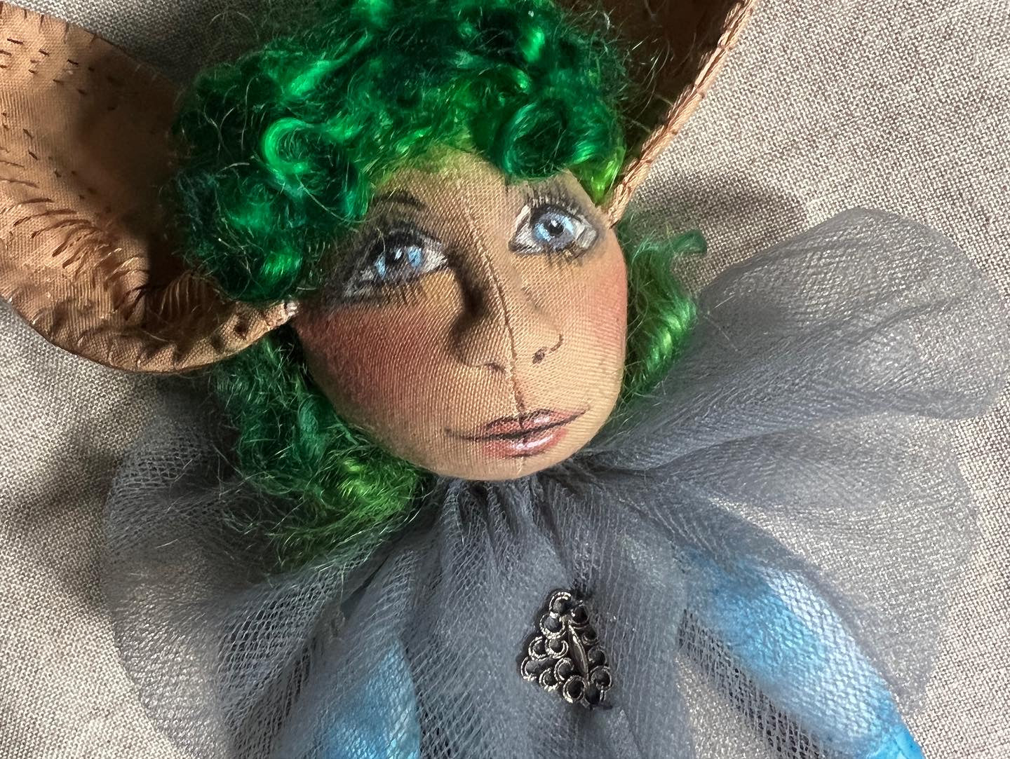 HINDY a cloth doll made by Jan Horrox