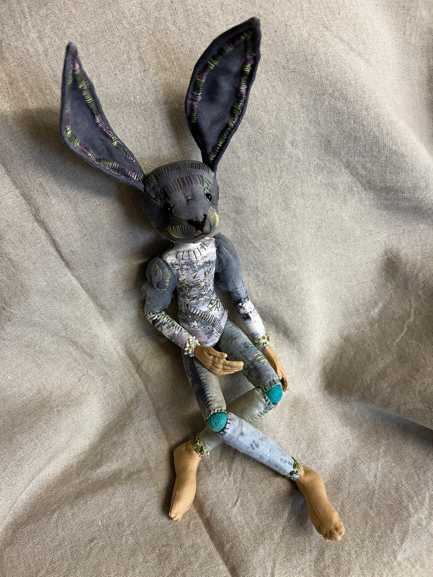 Elemental Rabbit made by Jan Horrox