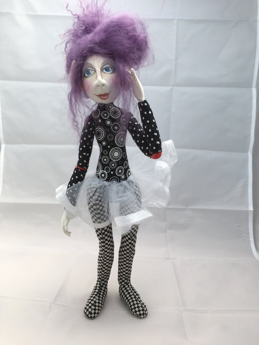 LULU a doll made by by Jan Horrox