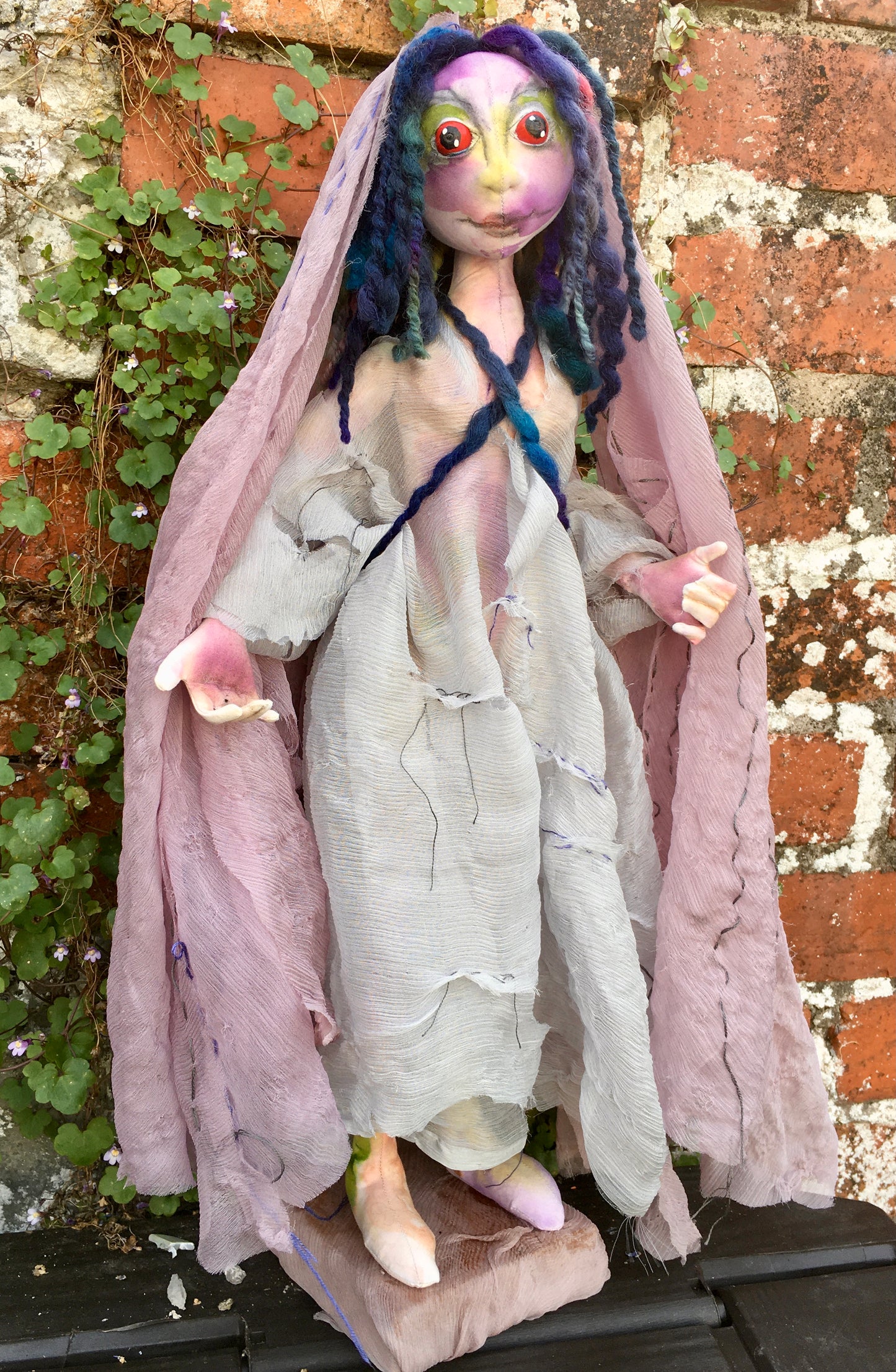 Spooky Spectre Halloween doll by Jan Horrox