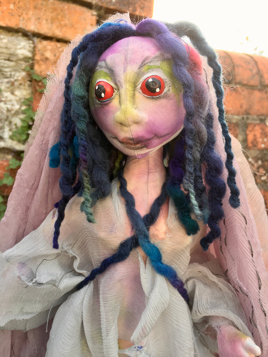 Spooky Spectre Halloween doll by Jan Horrox